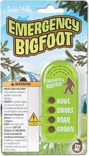 Archie McPhee Emergency Bigfoot